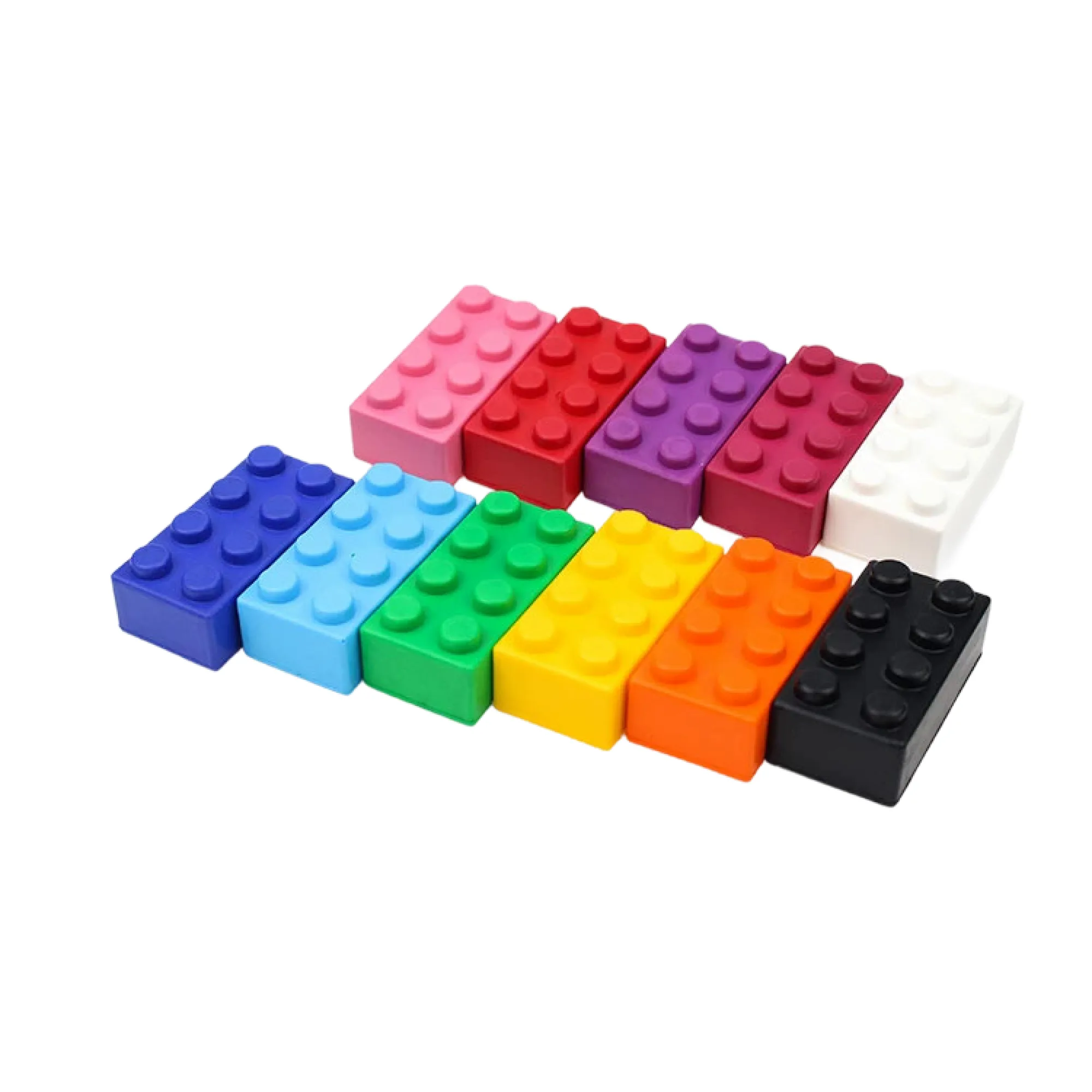 PU Building Block Shaped Stress Ball