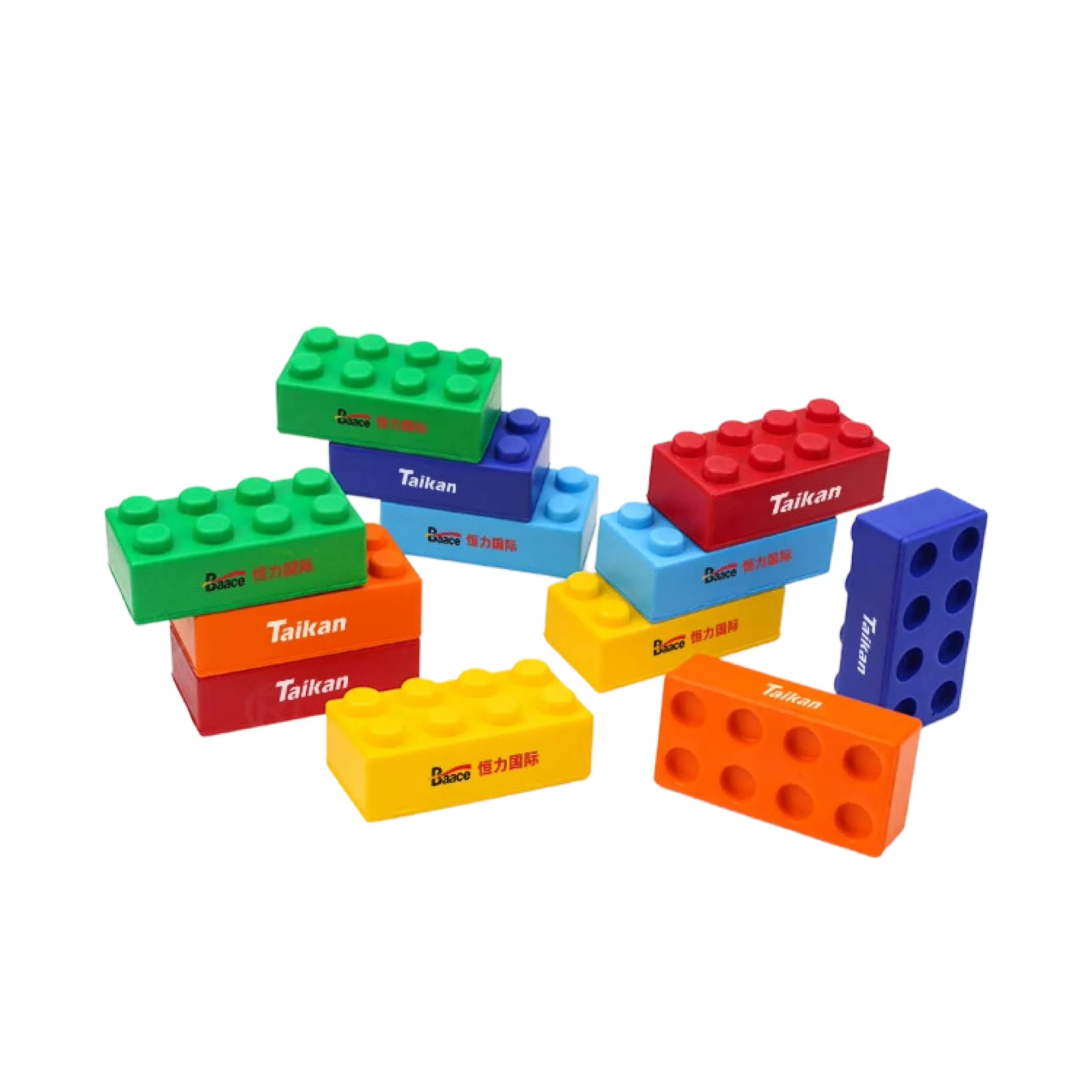 PU Building Block Shaped Stress Ball