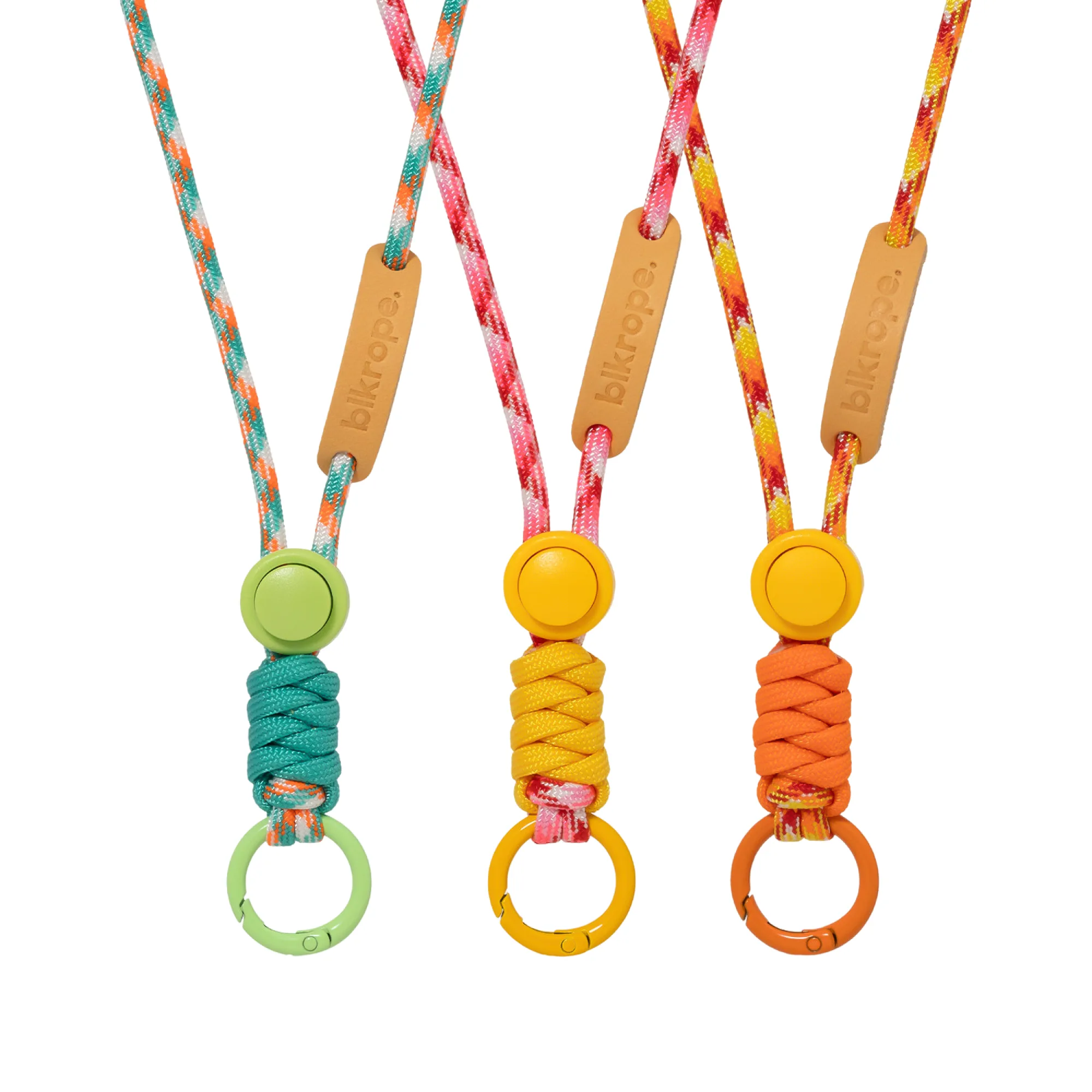 Nylon Woven Neck Lanyard with Phone Clip thumbnail 8