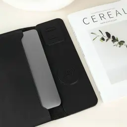 14-Inch Multi-Functional Portable Laptop Sleeve with 15W Wireless Charging Pad thumbnail 3