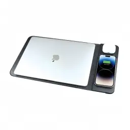 14-Inch Multi-Functional Portable Laptop Sleeve with 15W Wireless Charging Pad thumbnail 5