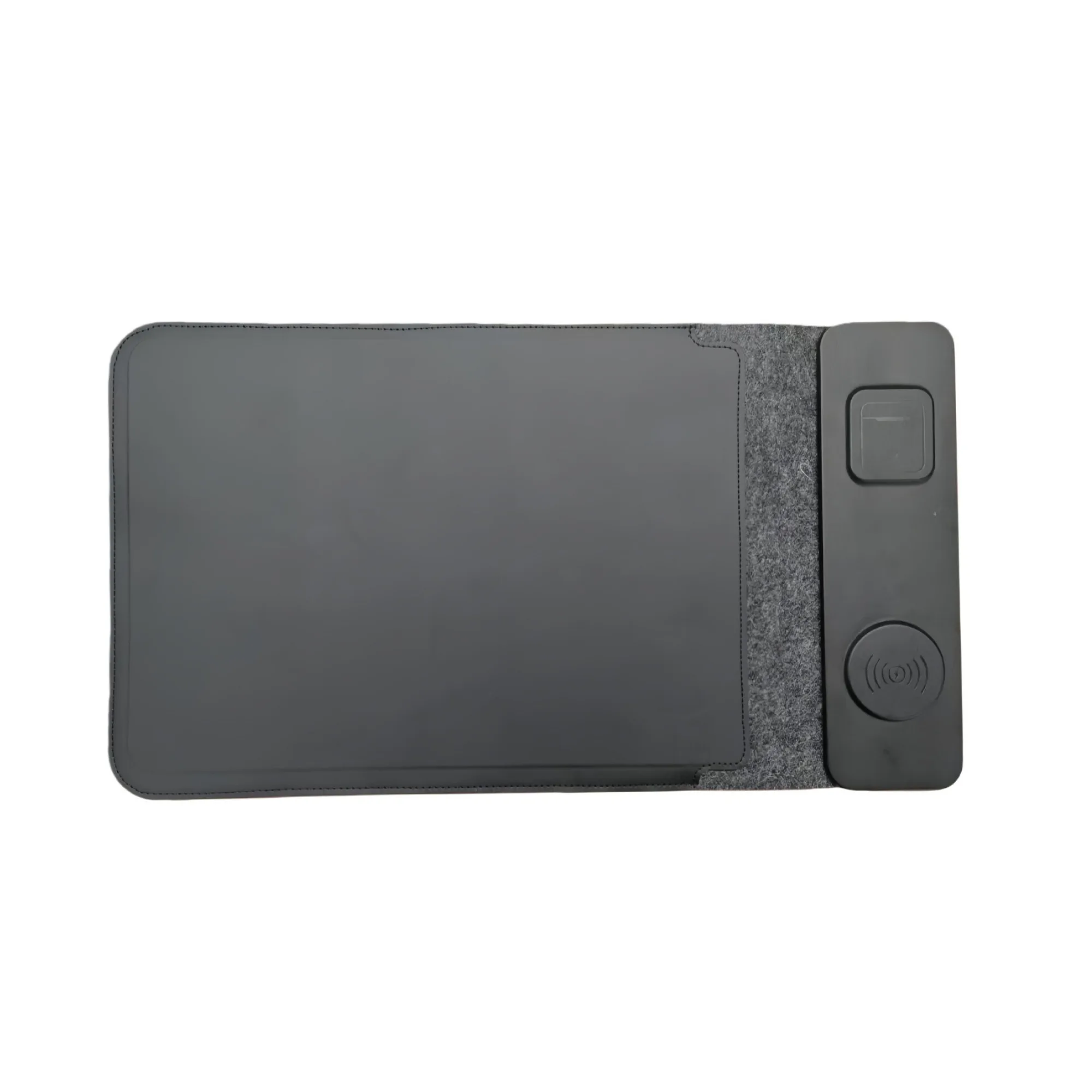 14-Inch Multi-Functional Portable Laptop Sleeve with 15W Wireless Charging Pad