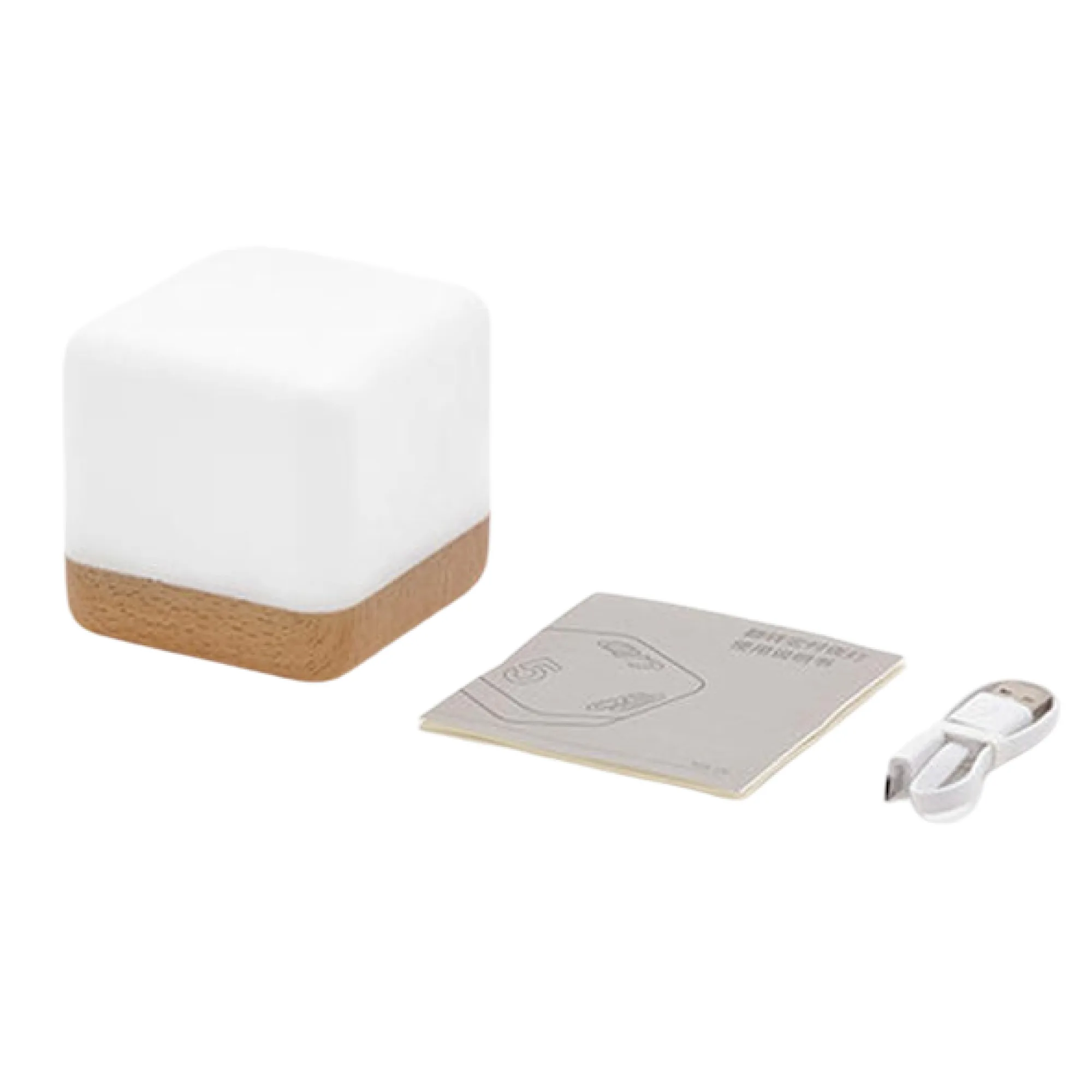 Flip Timer Night Light with LED, 2 Brightness Levels, and 4 Timer Options
