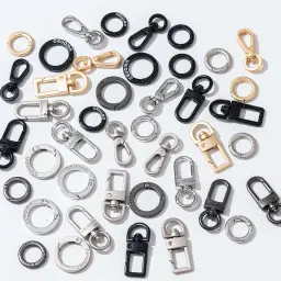 Metal Phone Lanyard and Keychain Hardware Accessories with Spring Rings and Buckles thumbnail 4