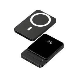 Magnetic Wireless Charging Power Bank with Built-in Stand and Digital Display thumbnail 8