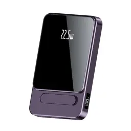 Magnetic Wireless Charging Power Bank with Built-in Stand and Digital Display thumbnail 1