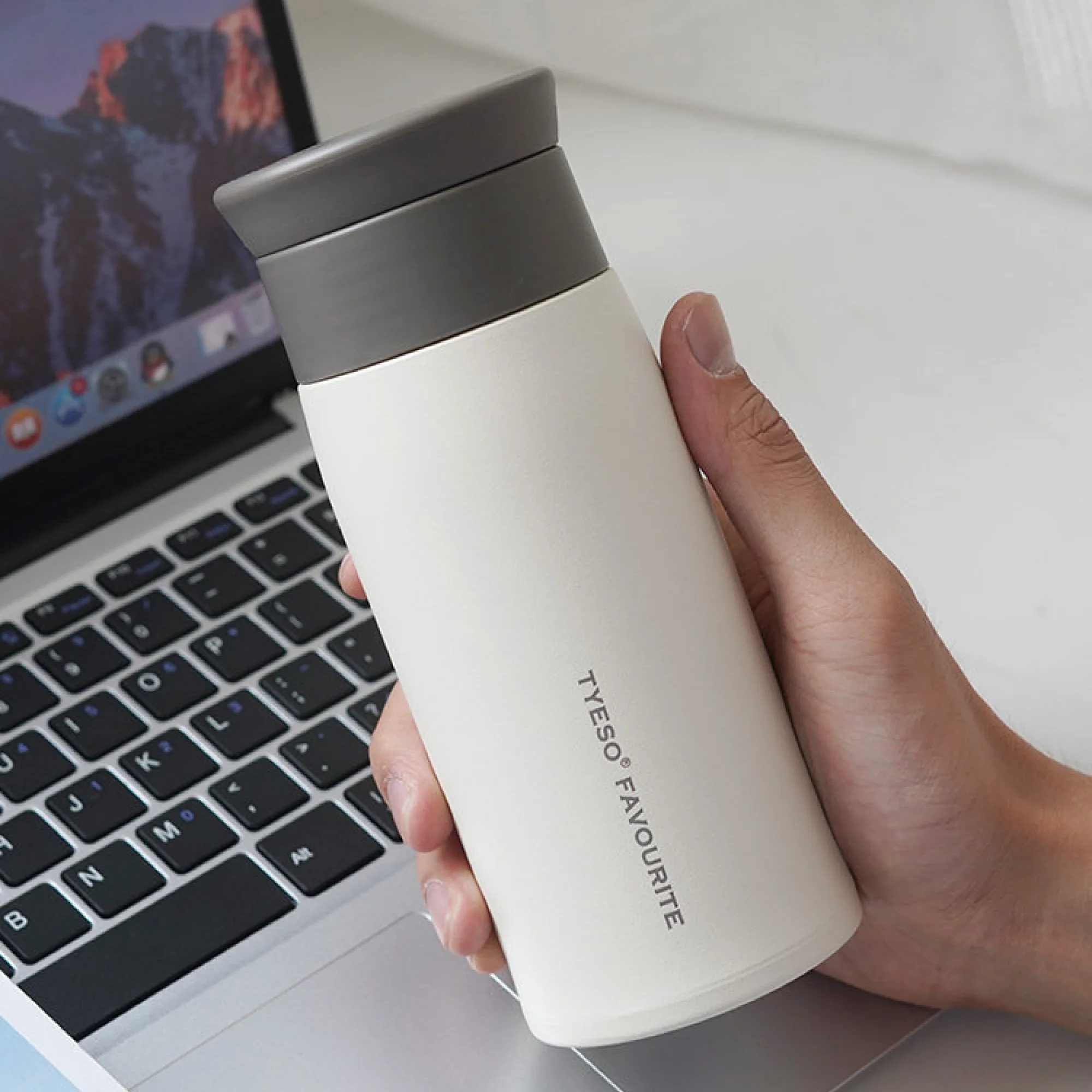 Insulated Stainless Steel Tumbler with Straight Cup Design, 350ml and 500ml thumbnail 2