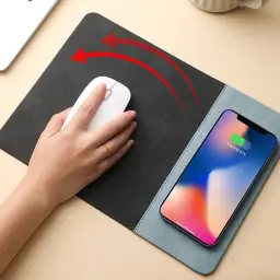 Wireless Charging Mouse Pad with 15W PD Output thumbnail 2