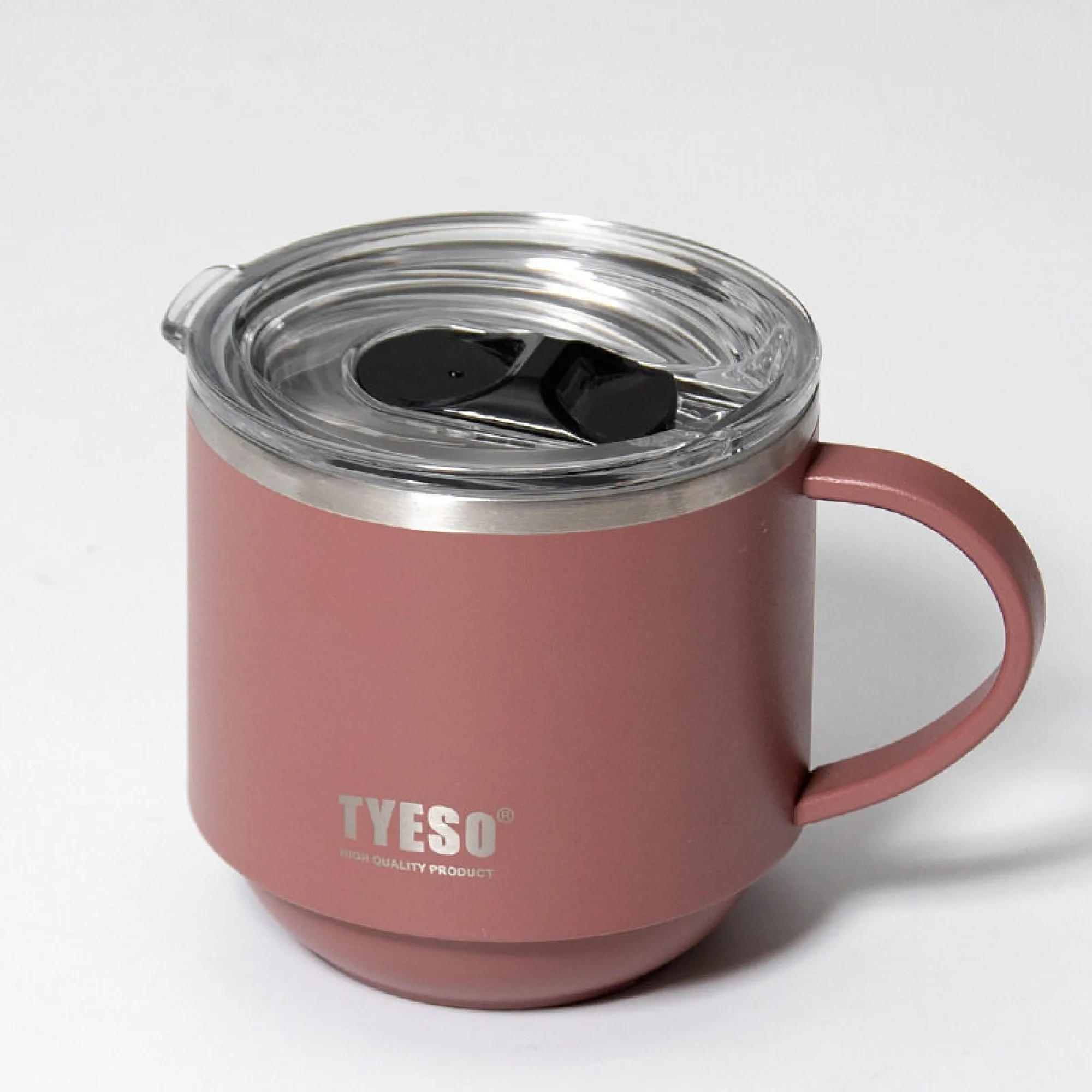 Insulated Coffee Mug with Lid, 330ml, Stainless Steel thumbnail 10