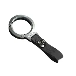 Zinc Alloy Keychain with Suede Key Rope or Key Ring Buckle thumbnail 6