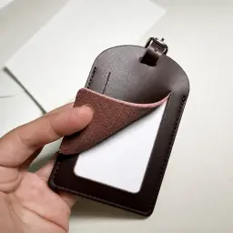 Genuine Leather Luggage Tag and Passport Holder thumbnail 3