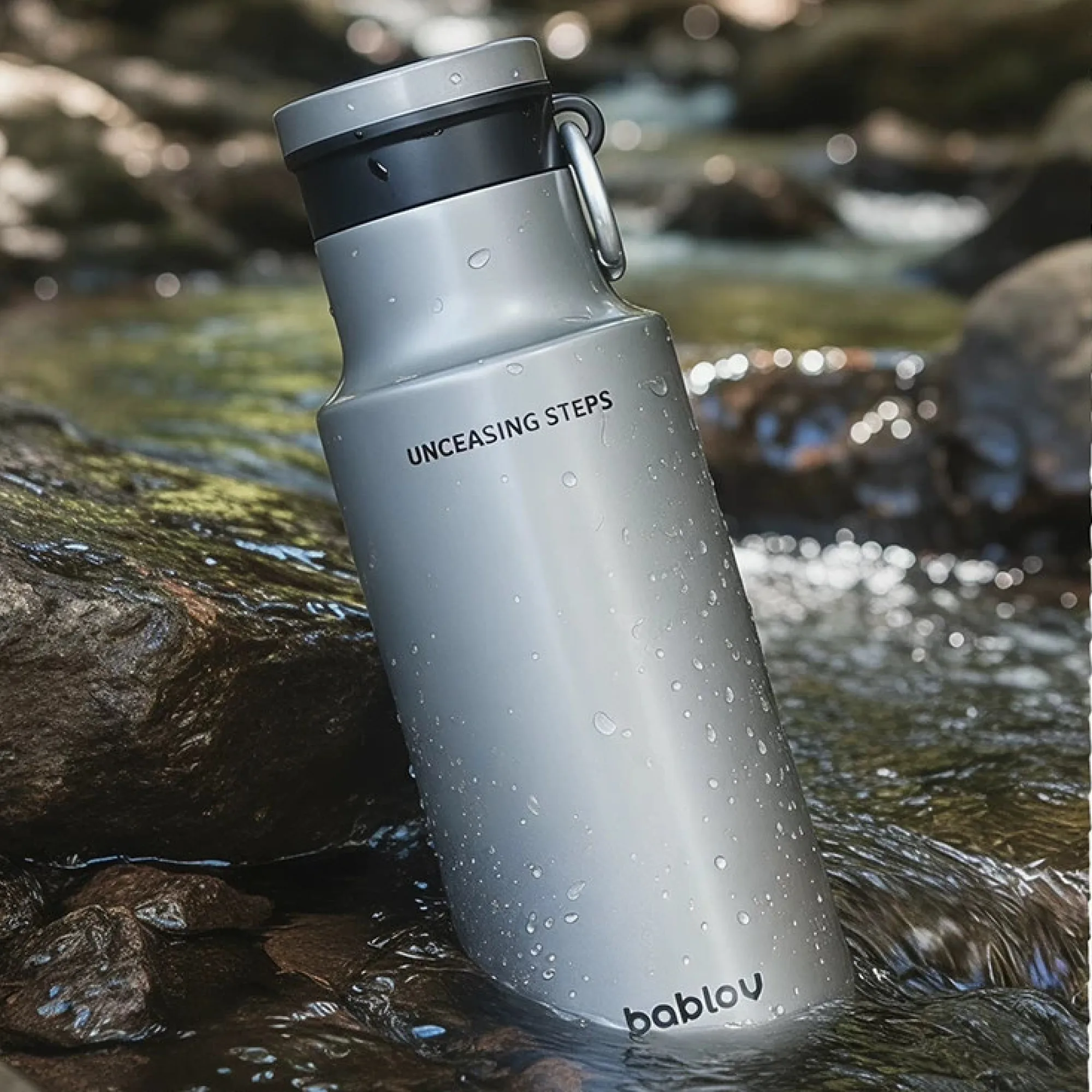 BABLOV 6852 Insulated Sports Water Bottle with Screw Cap thumbnail 10