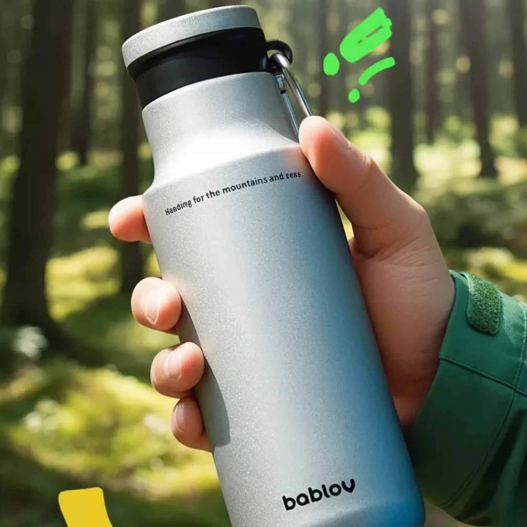 BABLOV 6852 Insulated Sports Water Bottle with Screw Cap thumbnail 18