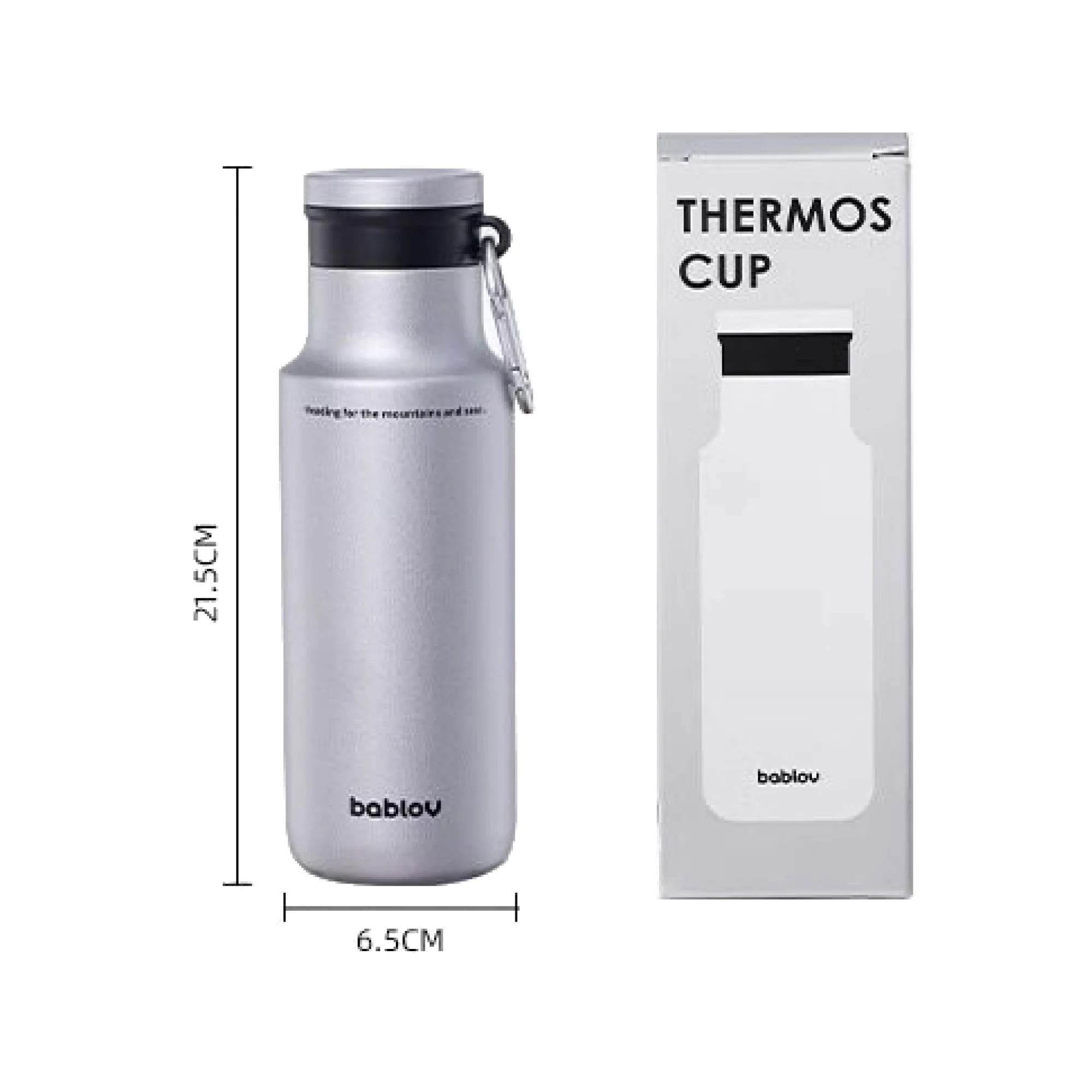 BABLOV 6852 Insulated Sports Water Bottle with Screw Cap thumbnail 17