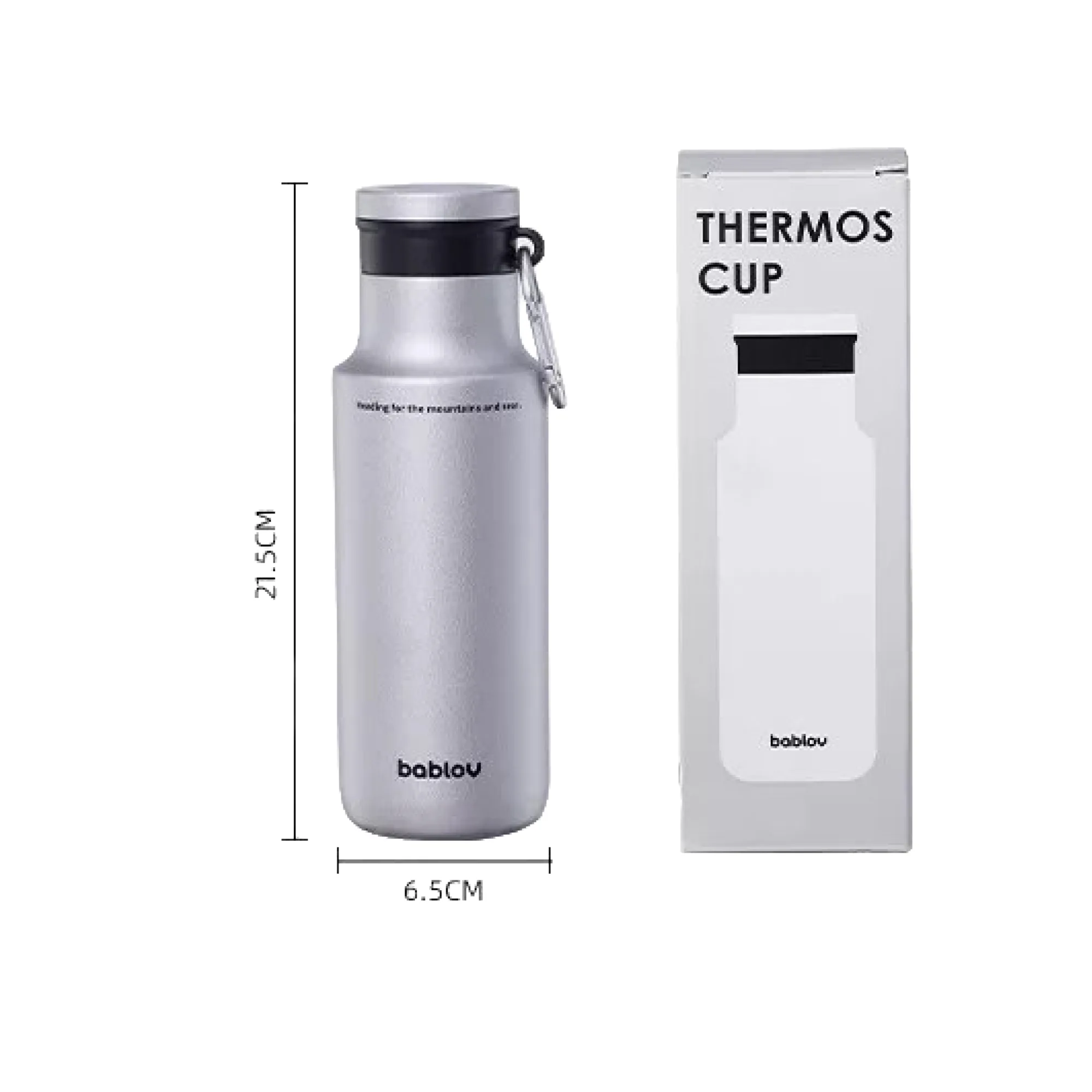 BABLOV 6852 Insulated Sports Water Bottle with Screw Cap thumbnail 19