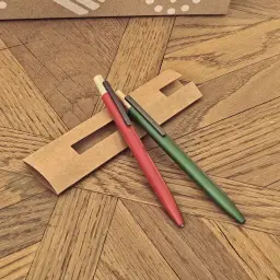 Recycled Aluminum and Bamboo Gel Pen thumbnail 3