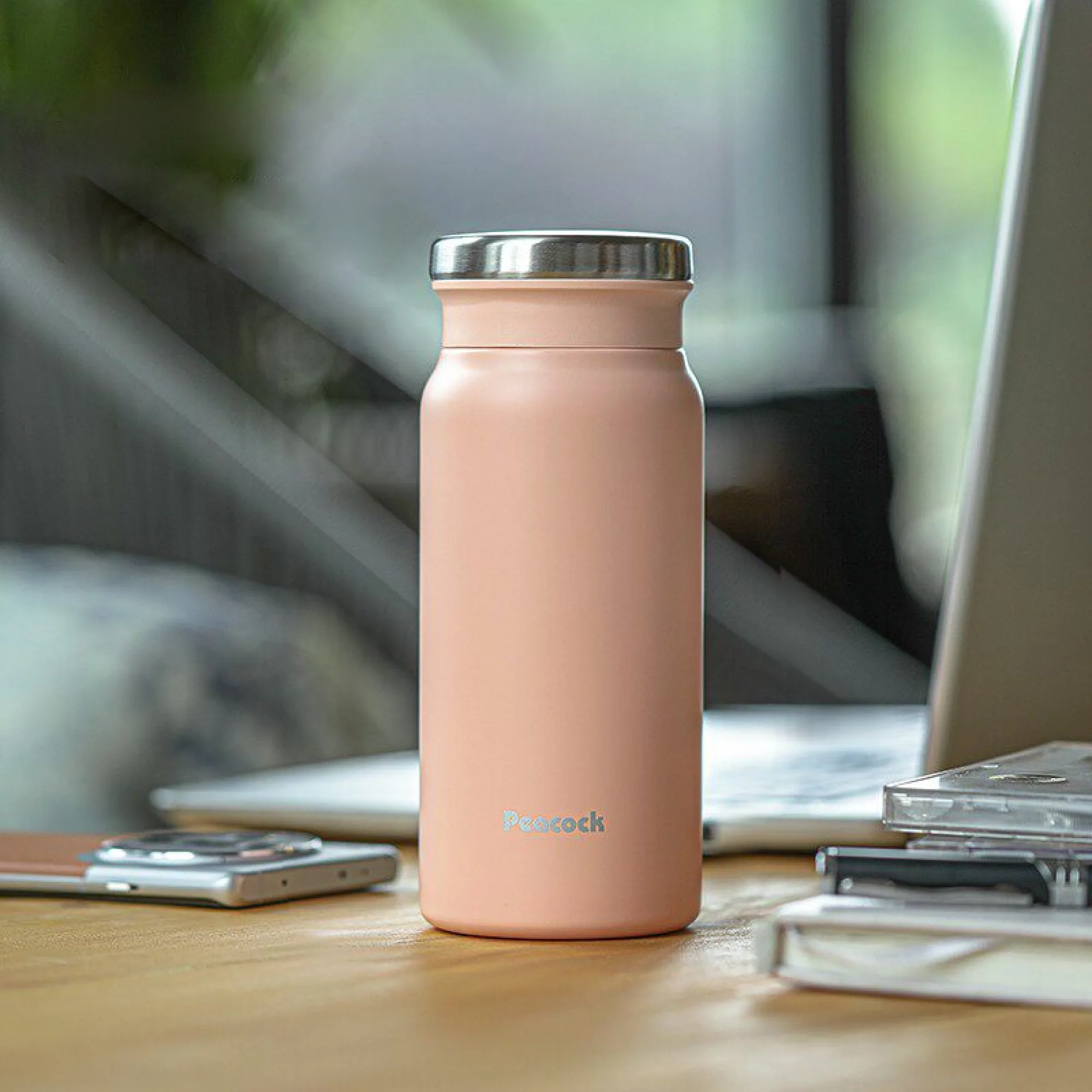 Peacock DVZ-40 400ml Stainless Steel Insulated Coffee Cup with Tea Infuser thumbnail 14