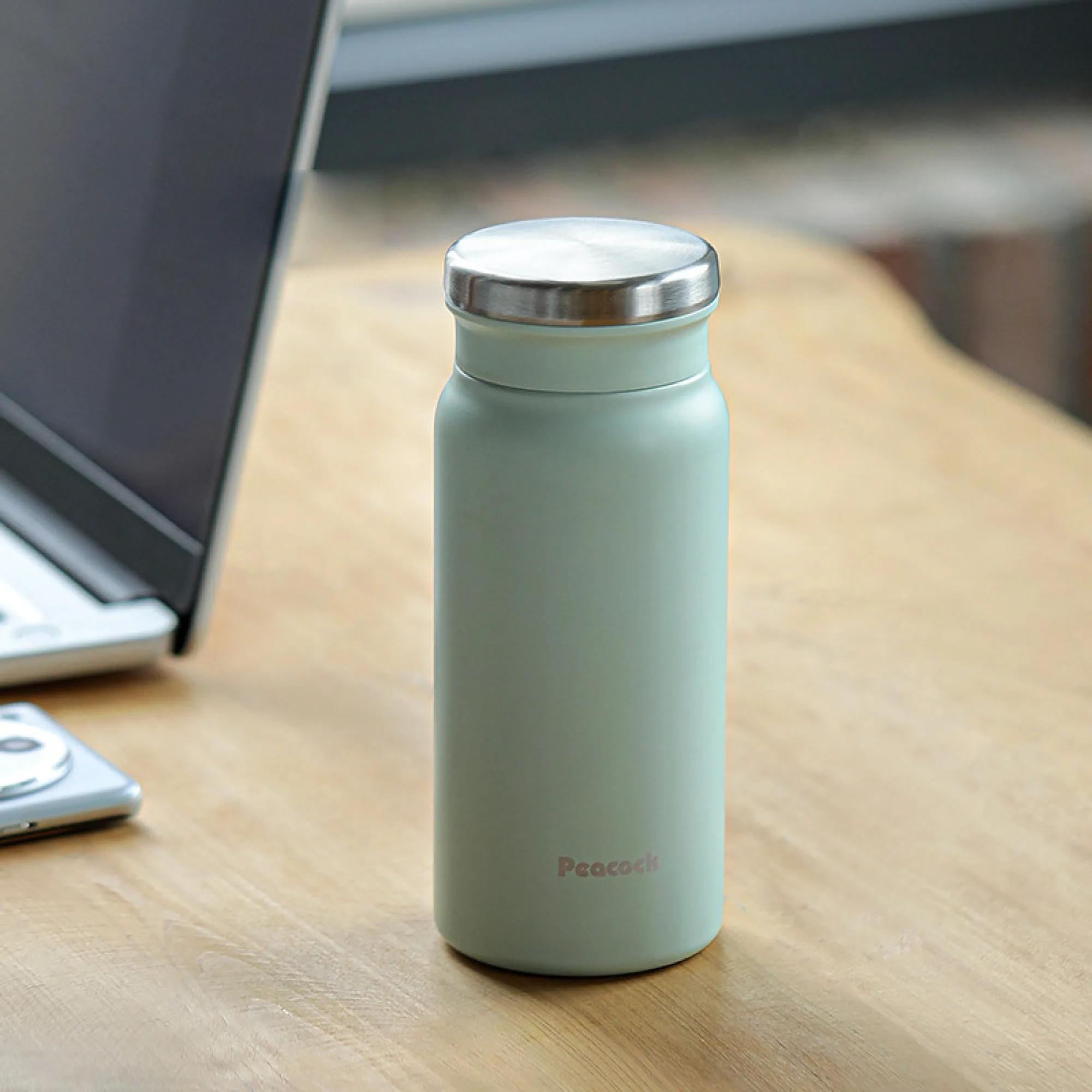 Peacock DVZ-40 400ml Stainless Steel Insulated Coffee Cup with Tea Infuser thumbnail 11