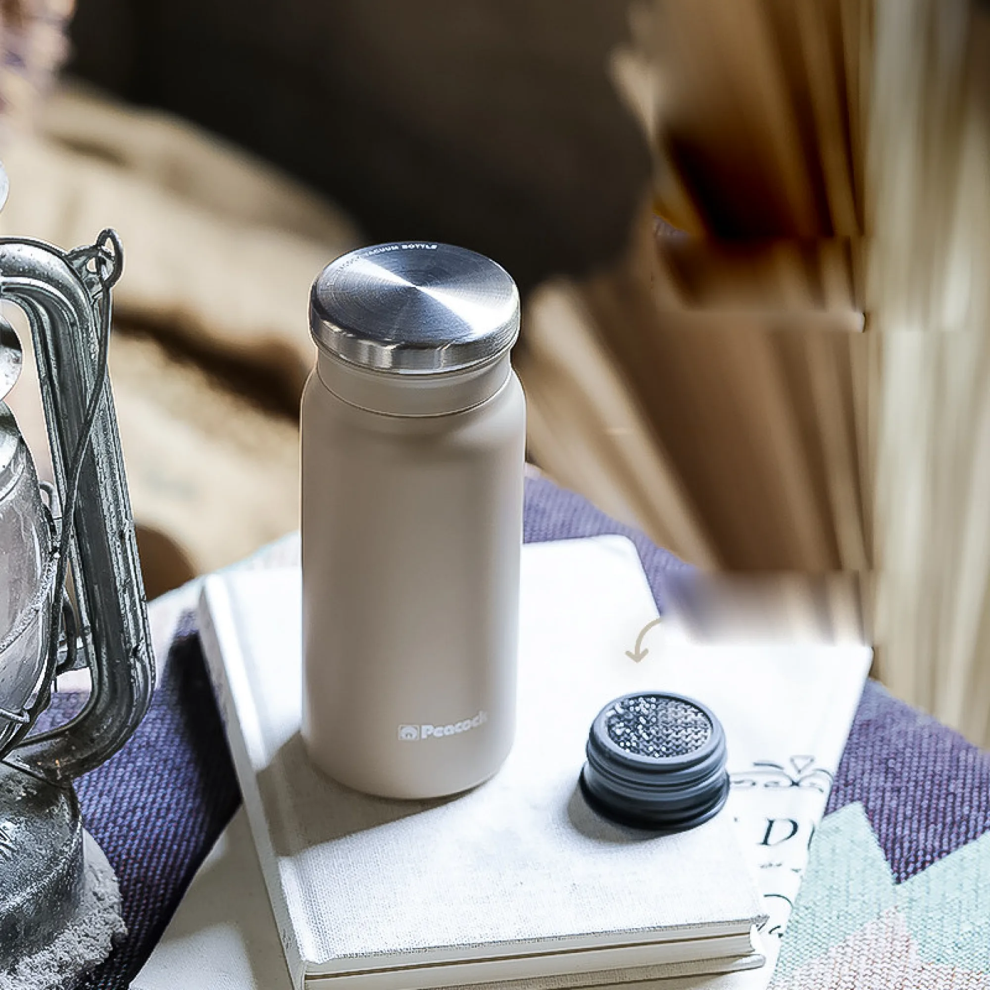 Peacock DVZ-40 400ml Stainless Steel Insulated Coffee Cup with Tea Infuser thumbnail 19