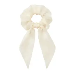 Light-Up Hair Tie Scrunchie with Ribbon Accent thumbnail 9
