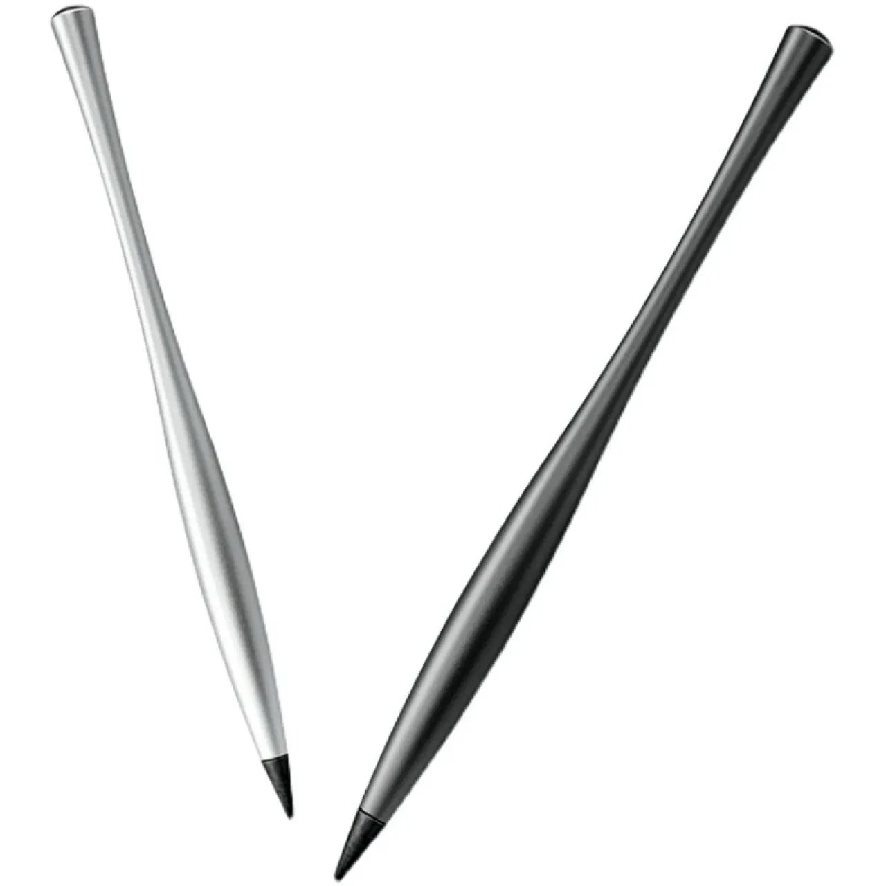 Metal Everlasting Pencil, HB Lead, Erasable, No Sharpening Required