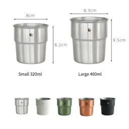 TSUBAME Portable Stainless Steel Travel Coffee Cup with Lid, 320ml and 400ml thumbnail 5