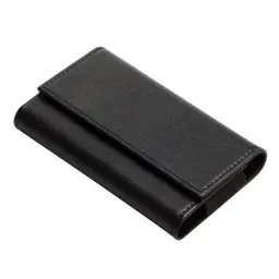 Cowhide Leather Business Card Holder thumbnail 1