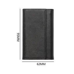 Cowhide Leather Business Card Holder thumbnail 5