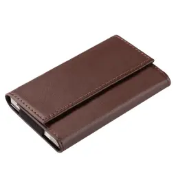 Cowhide Leather Business Card Holder thumbnail 7