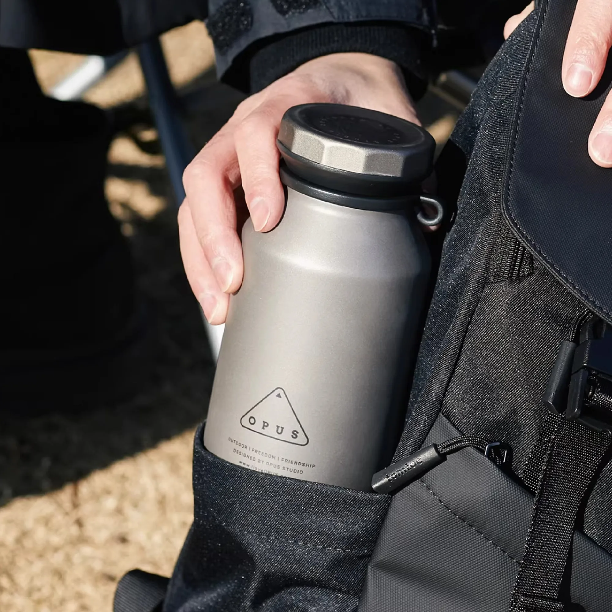 OPUS Pure Titanium Insulated Travel Mug with Tea Filter, 420mL thumbnail 13