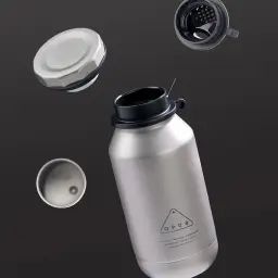 OPUS Pure Titanium Insulated Travel Mug with Tea Filter, 420mL thumbnail 4