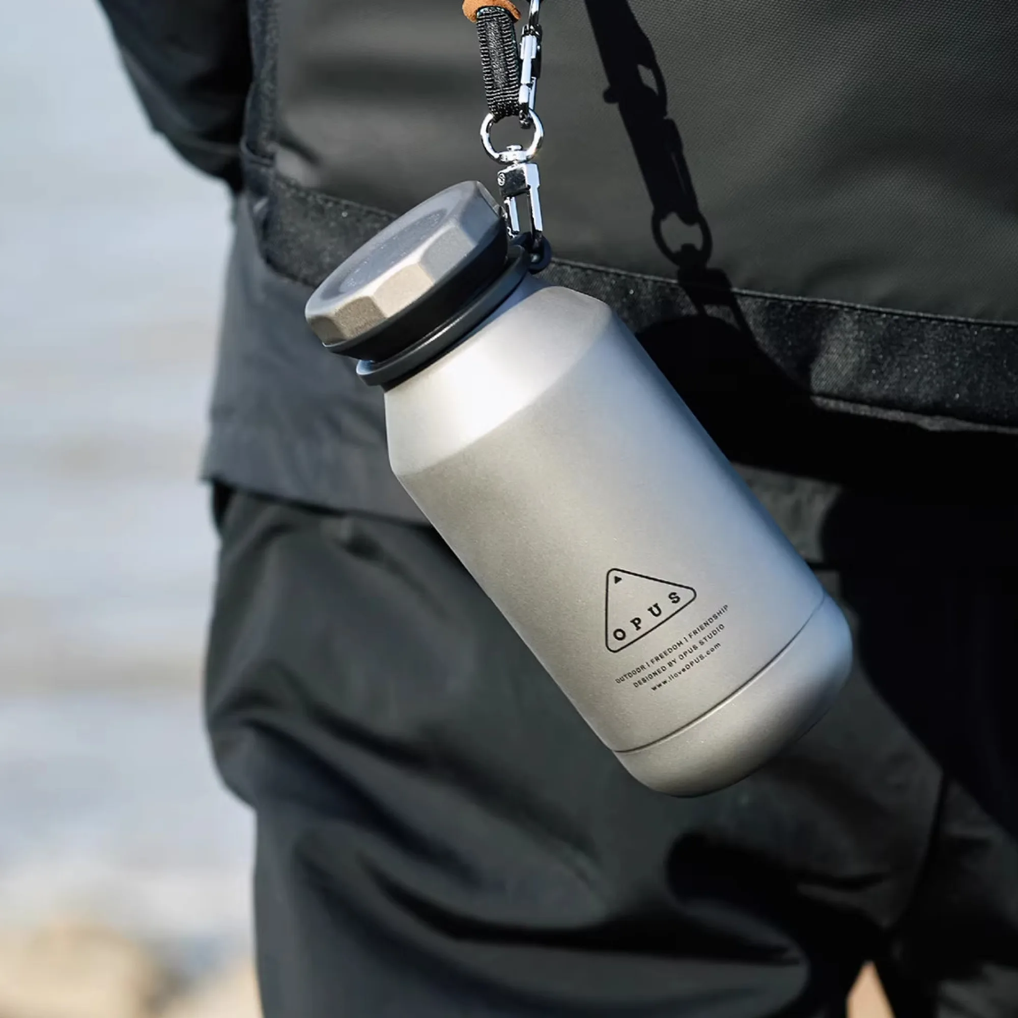 OPUS Pure Titanium Insulated Travel Mug with Tea Filter, 420mL thumbnail 11