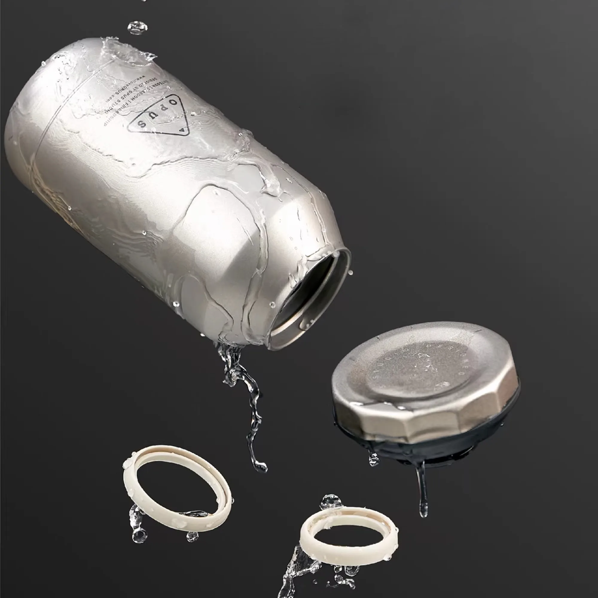OPUS Pure Titanium Insulated Travel Mug with Tea Filter, 420mL thumbnail 9