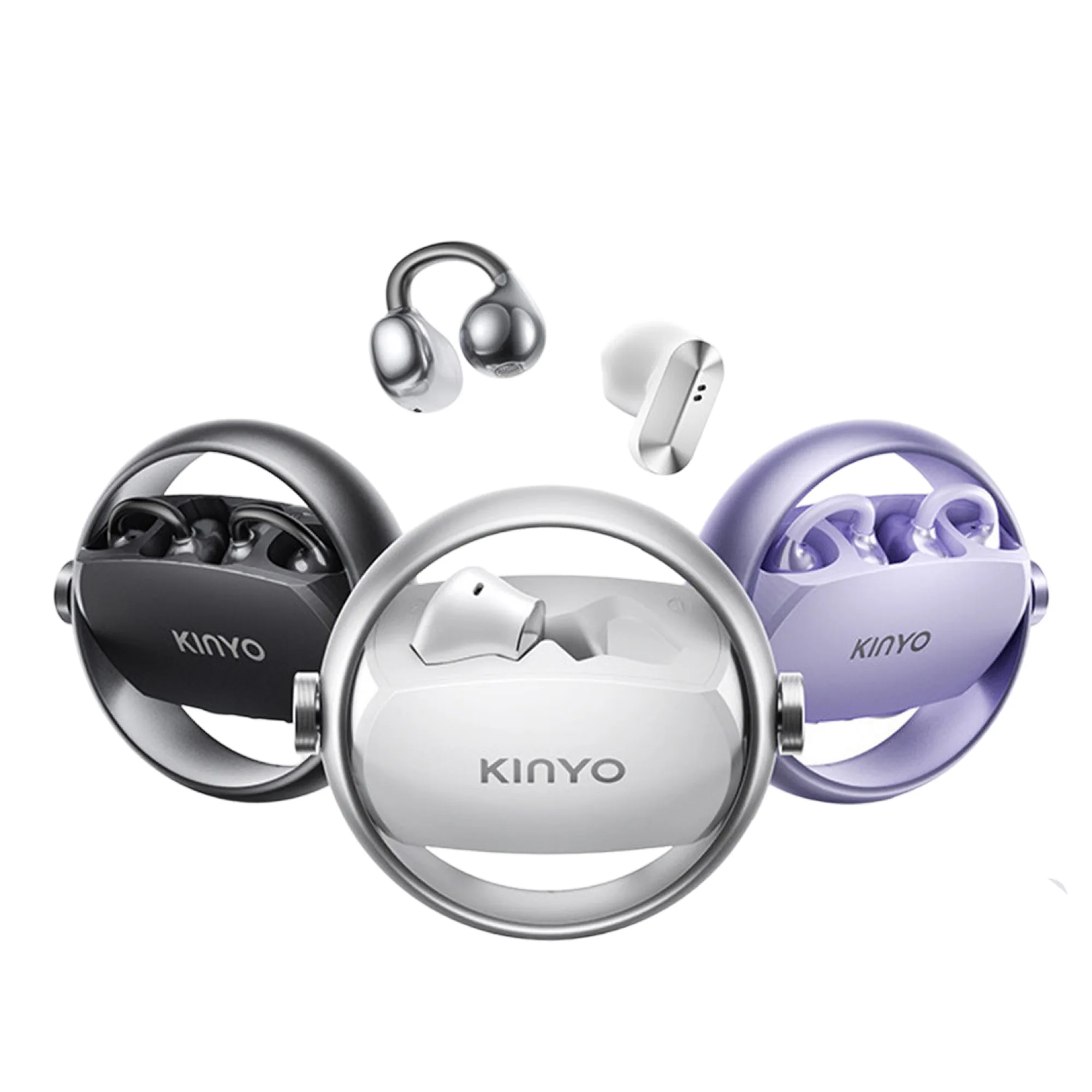 Bluetooth Ear-Clip Earphones with AI Translation (A30 AI and A20 Models)