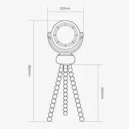 Philips Avent Octopus Portable Rechargeable Fan with Oscillation thumbnail 5