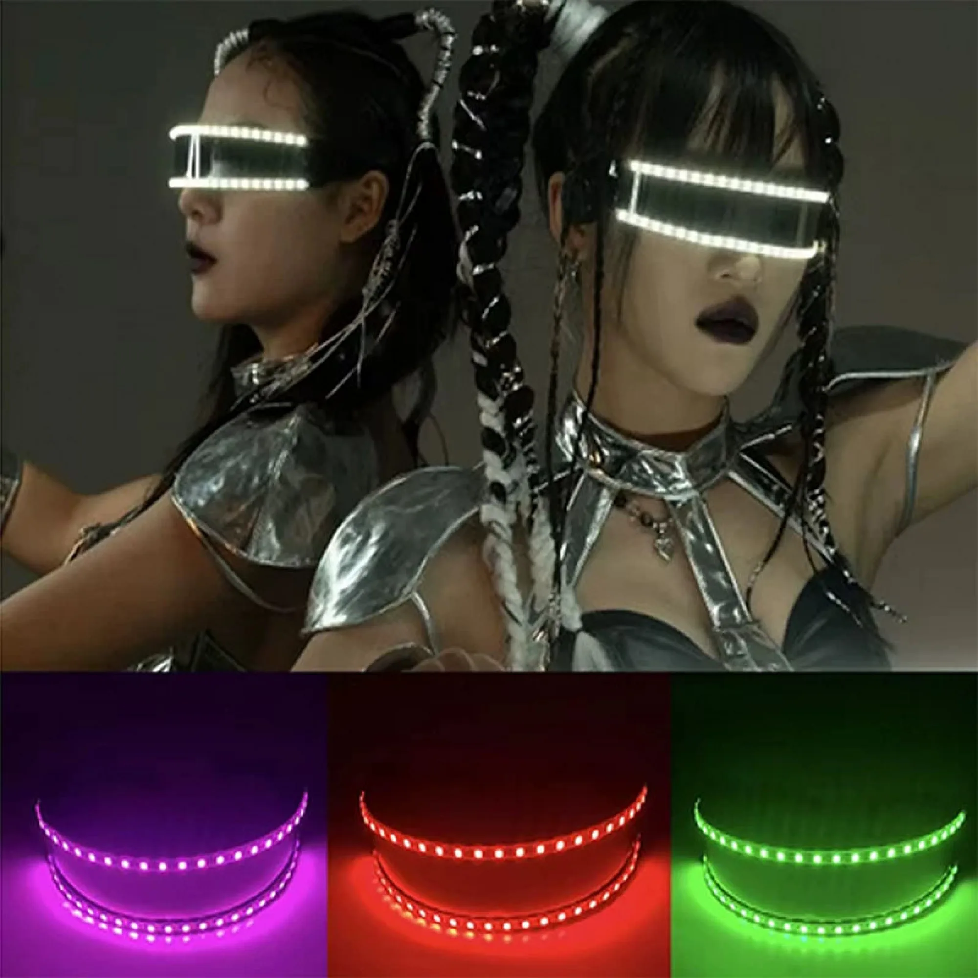 LED Light-Up Glasses with Multiple Colors and Lighting Modes thumbnail 5