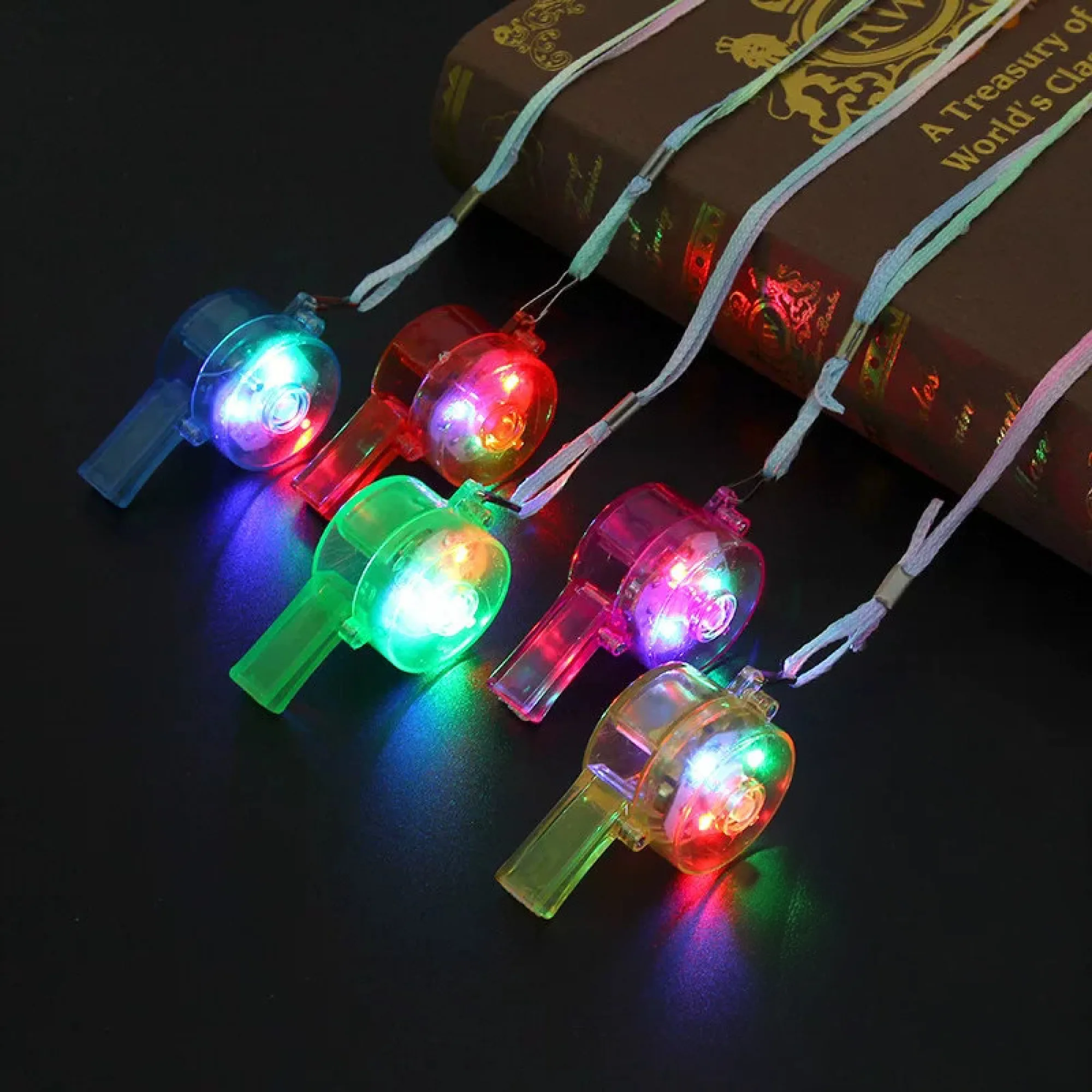 LED Luminous Pacifier and Whistle Party Favors thumbnail 4
