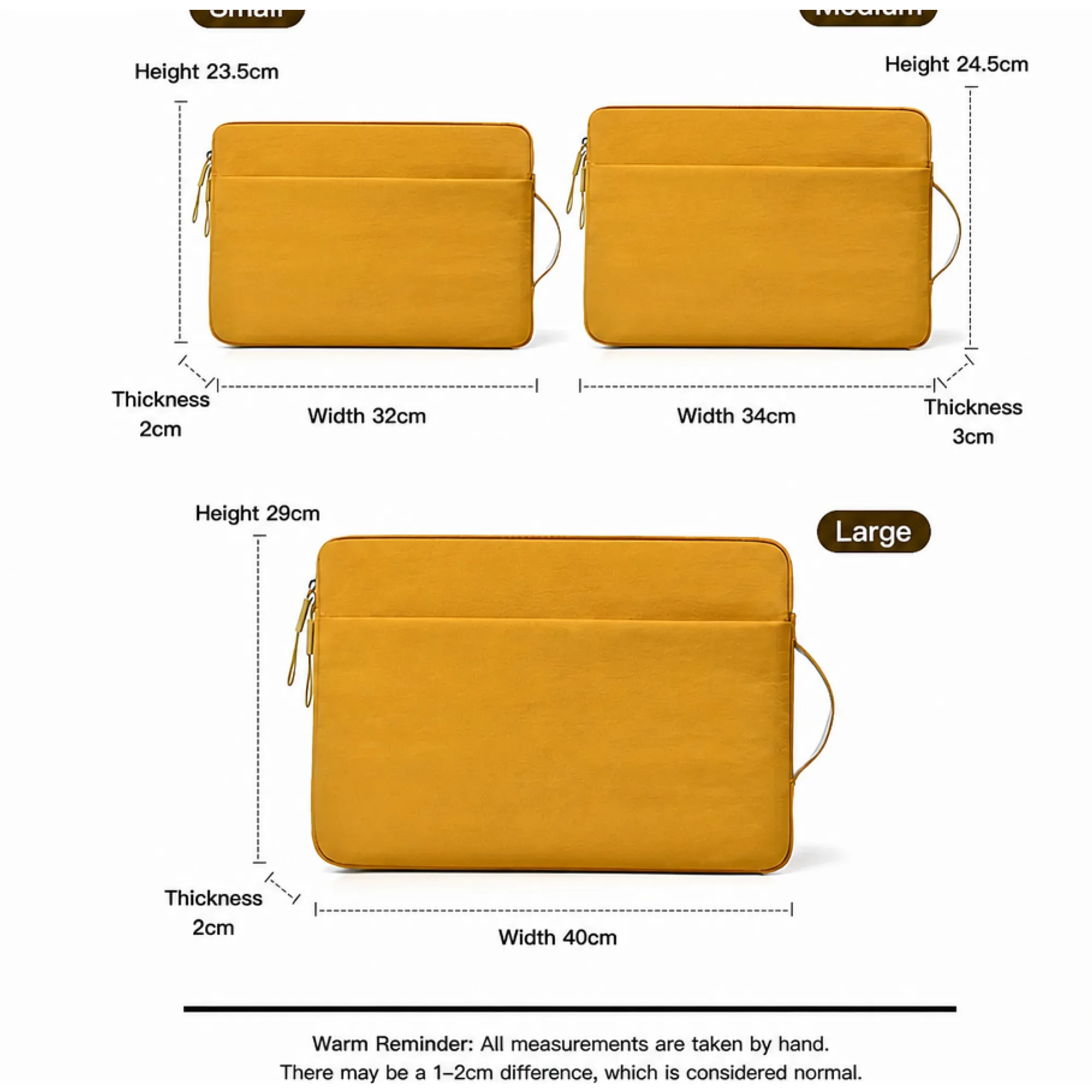 Multifunctional Shockproof Laptop Sleeve with Oxford Fabric thumbnail 9
