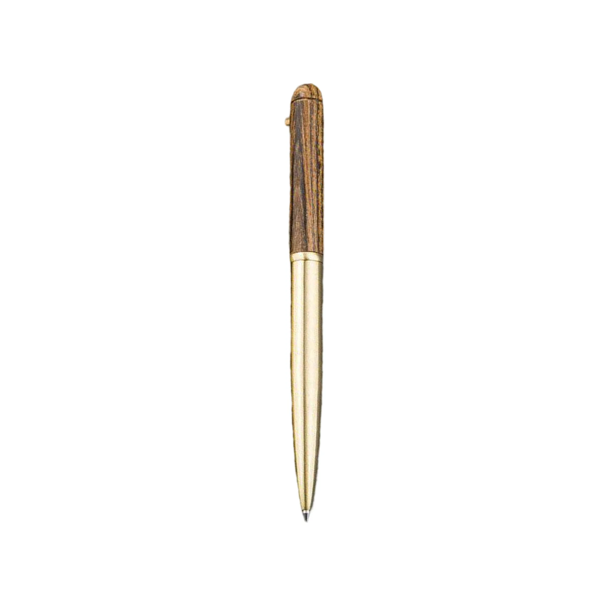 Retractable Solid Wood Ballpoint Pen thumbnail 4