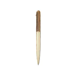 Retractable Solid Wood Ballpoint Pen thumbnail 4