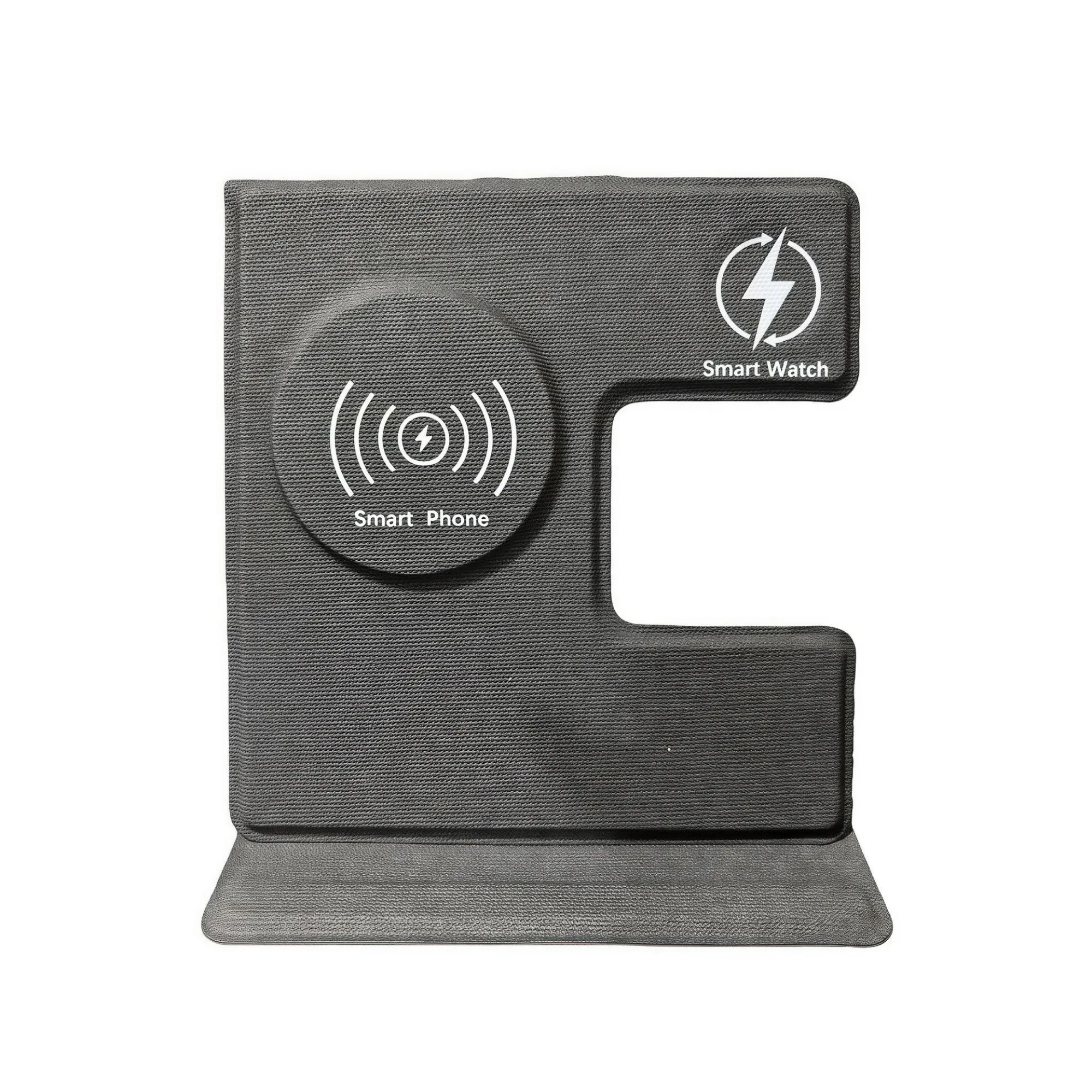 PU Leather 3-in-1 Wireless Charging Stand thumbnail 7