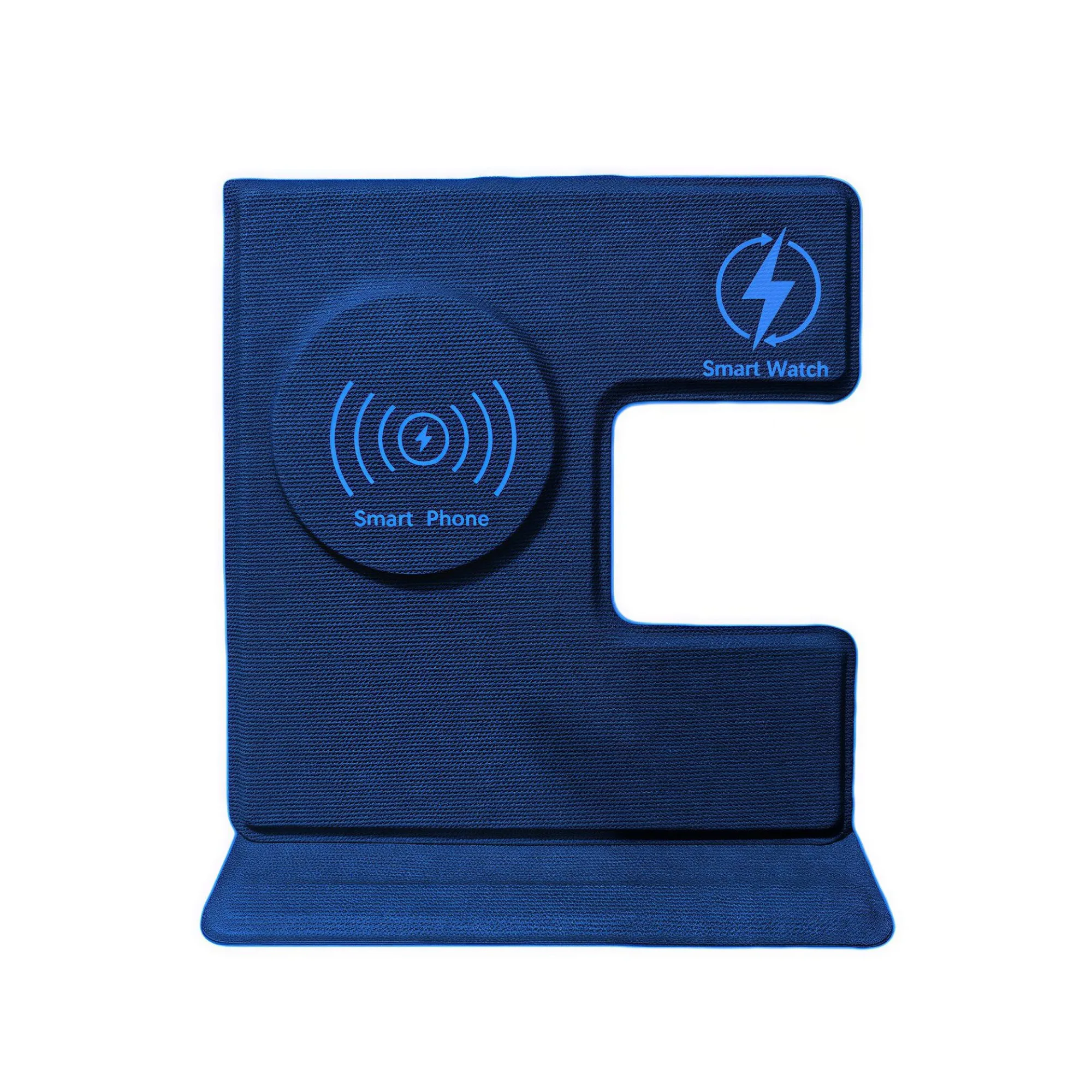 PU Leather 3-in-1 Wireless Charging Stand thumbnail 5