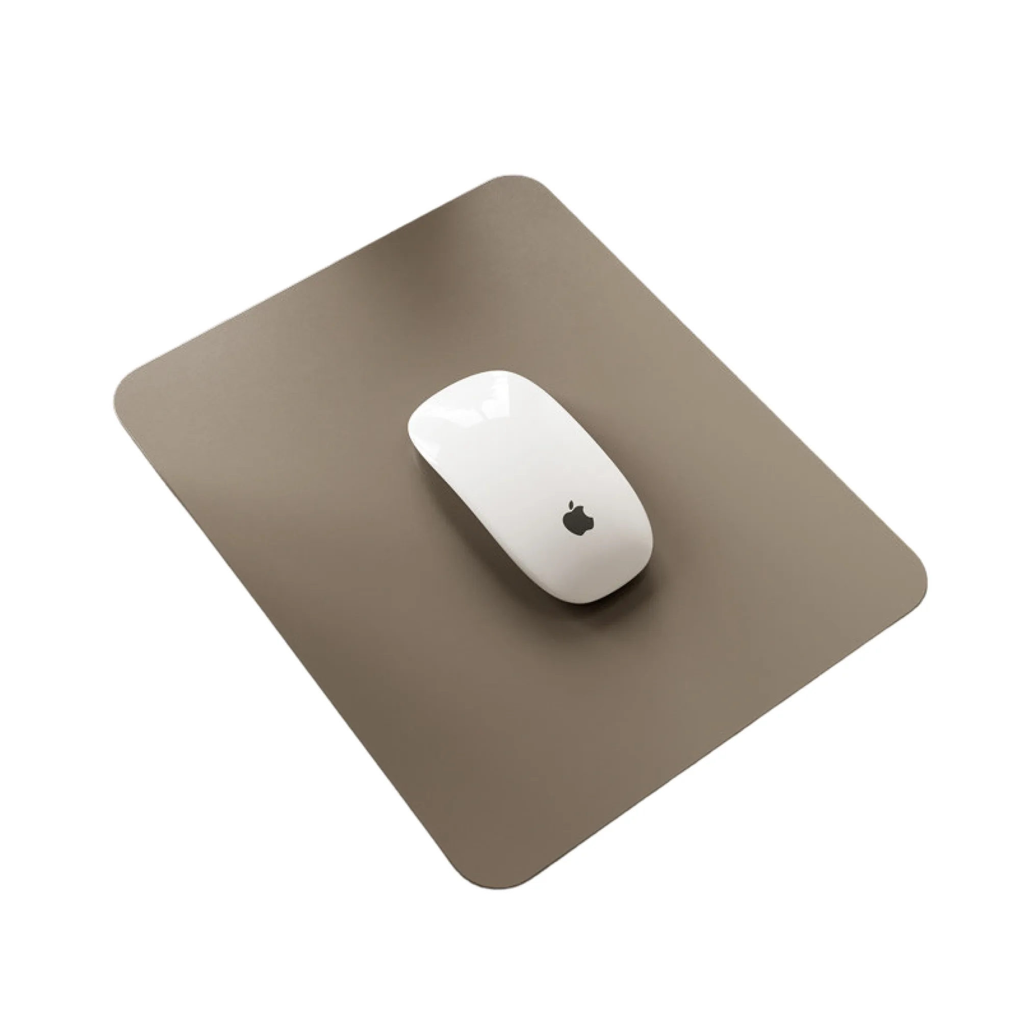 Solid Color Rectangular Silicone Desk Mat / Mouse Pad — View 1