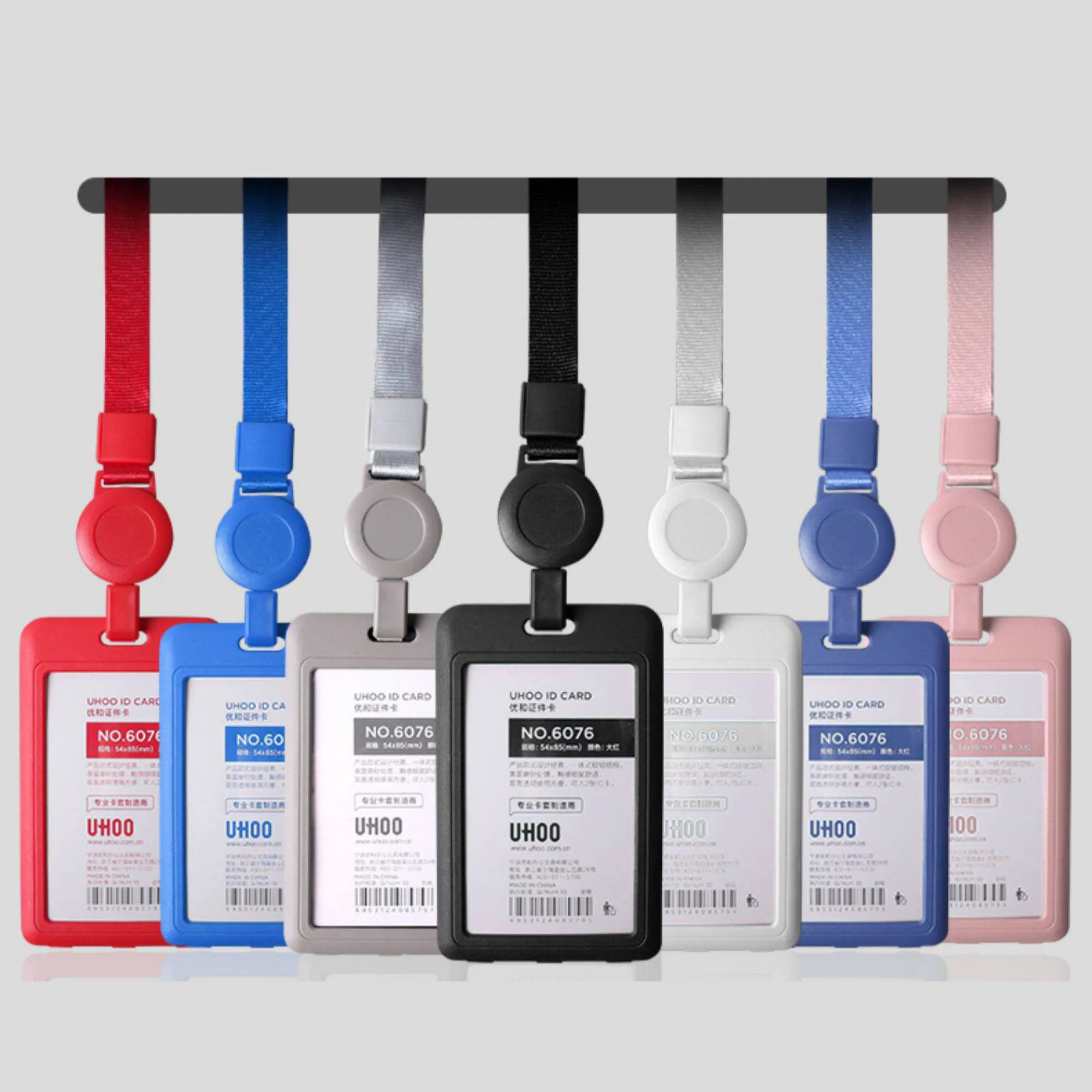 Retractable Lanyard ID Card Holder with Badge Reel thumbnail 5
