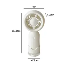 Handheld and Desktop Mini Fan with Three-Speed Control thumbnail 5