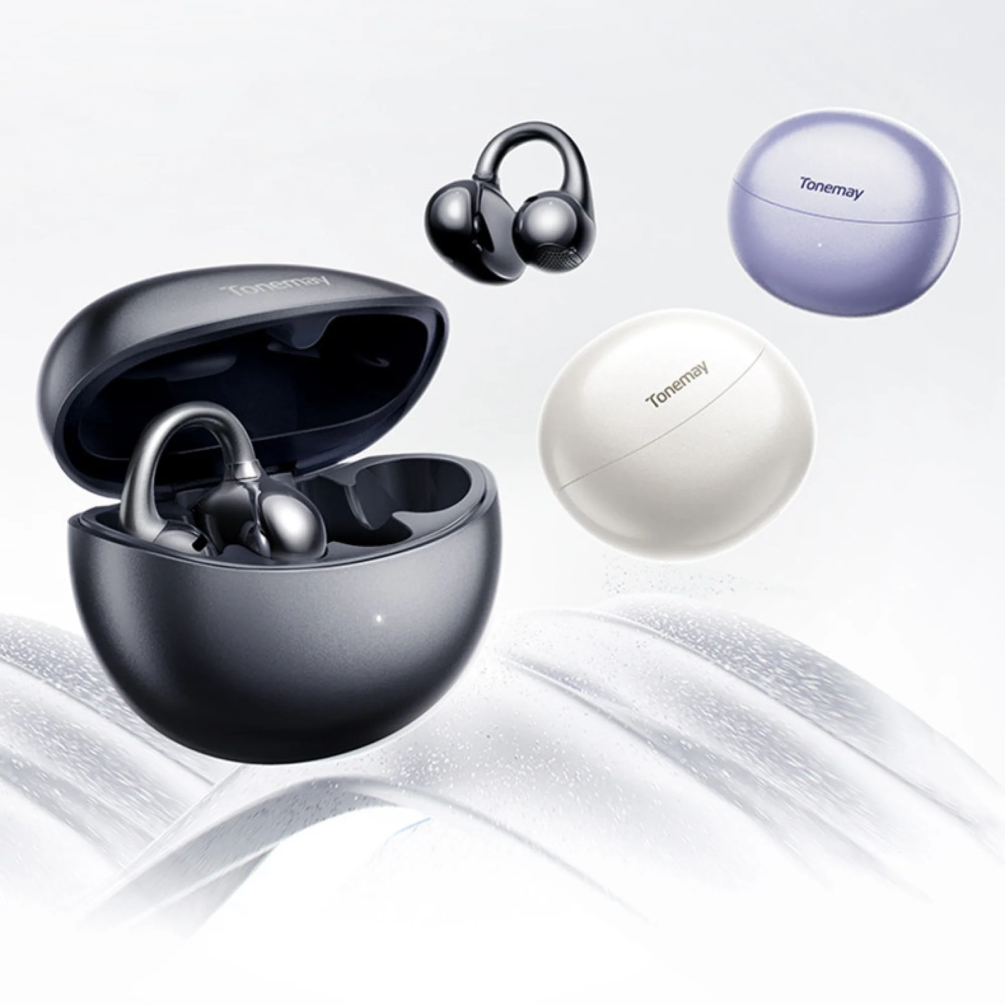 Tonemay Q6 / Q6 Pro Open-Ear Clip Bluetooth Earphones thumbnail 2