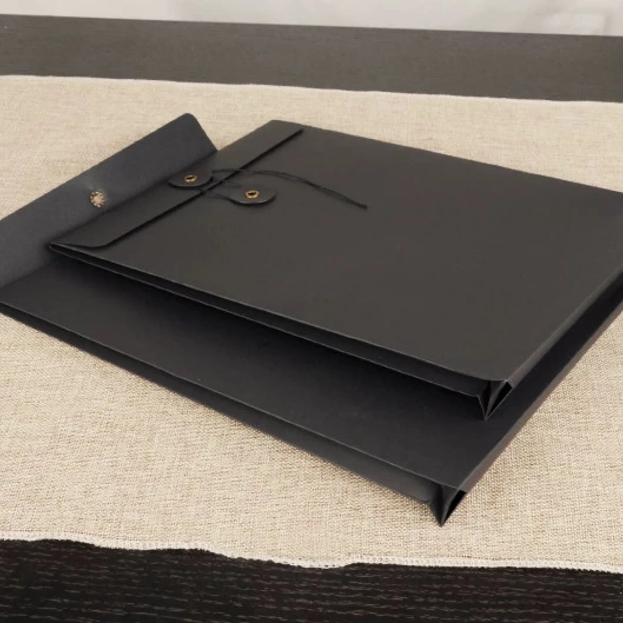 Document Envelope with String-and-Button Closure thumbnail 5