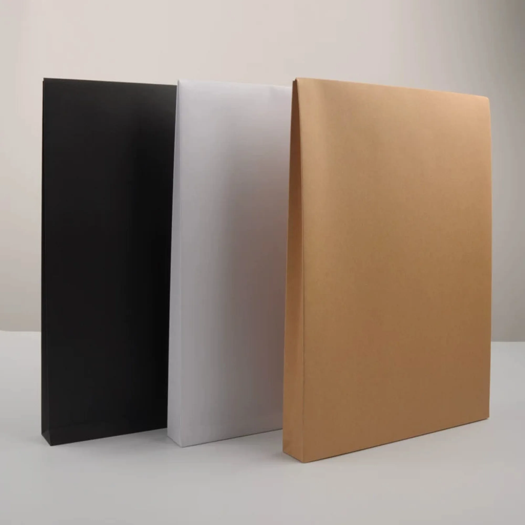 Document Envelope with String-and-Button Closure