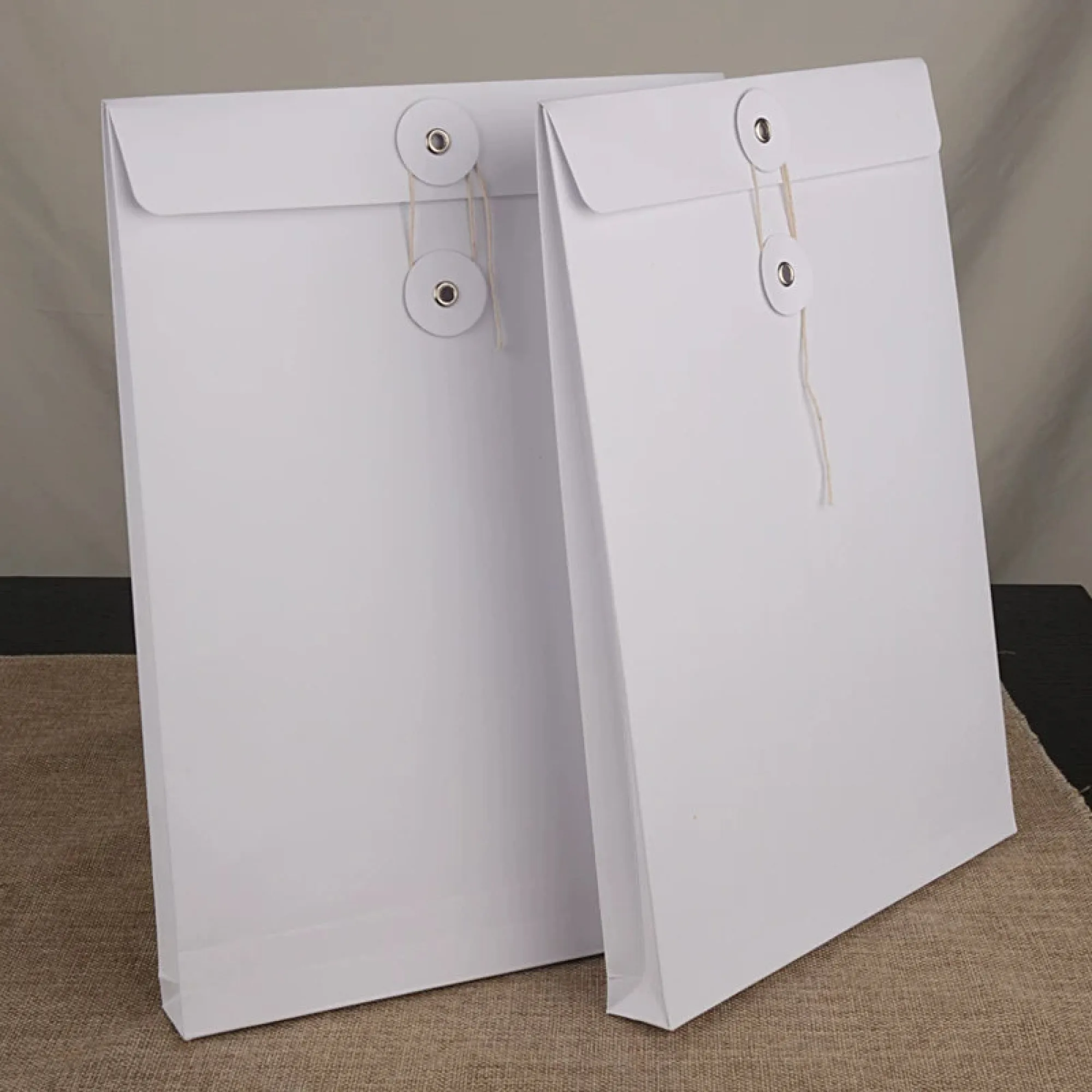 Document Envelope with String-and-Button Closure thumbnail 3