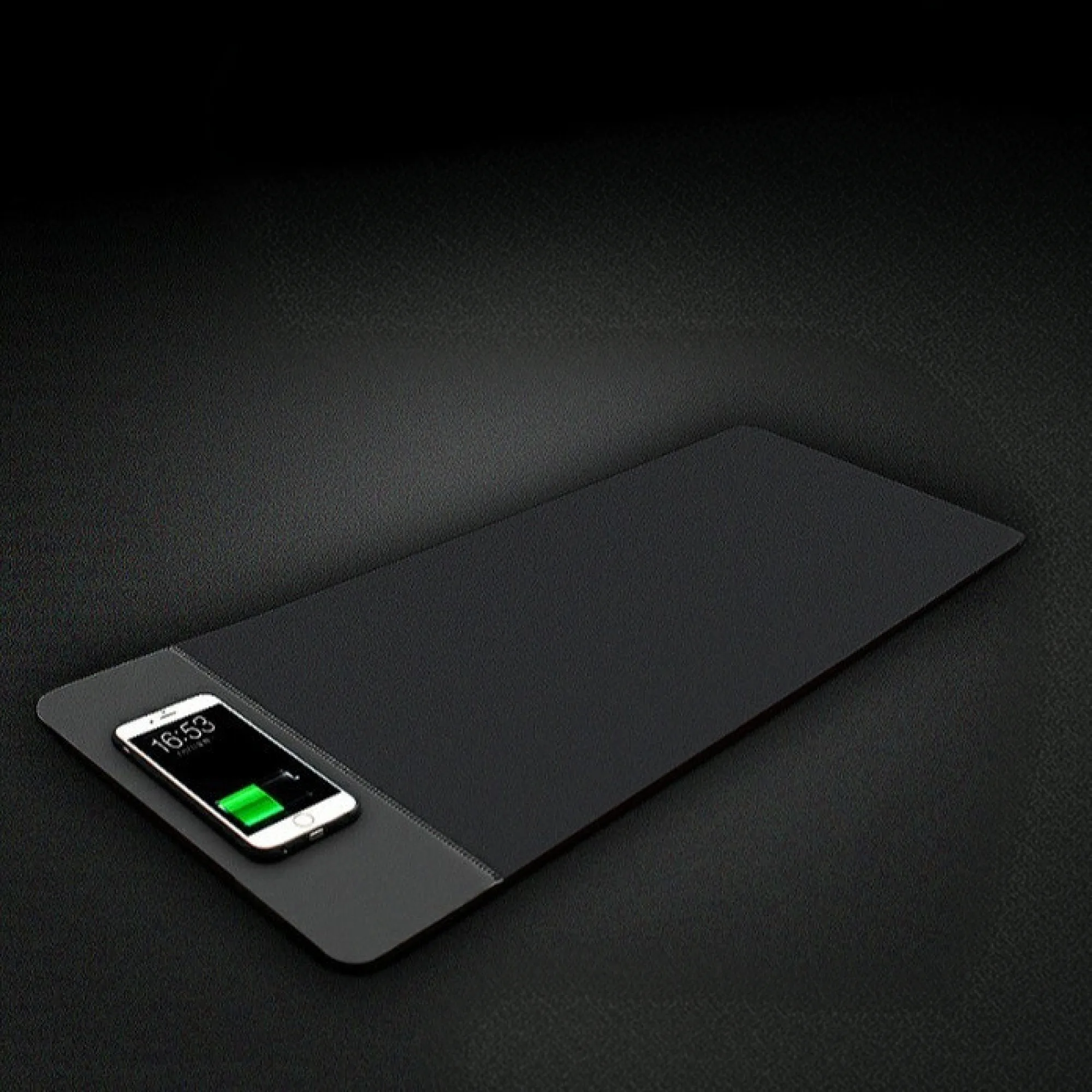 15W Wireless Charging Rubber Mouse Pad